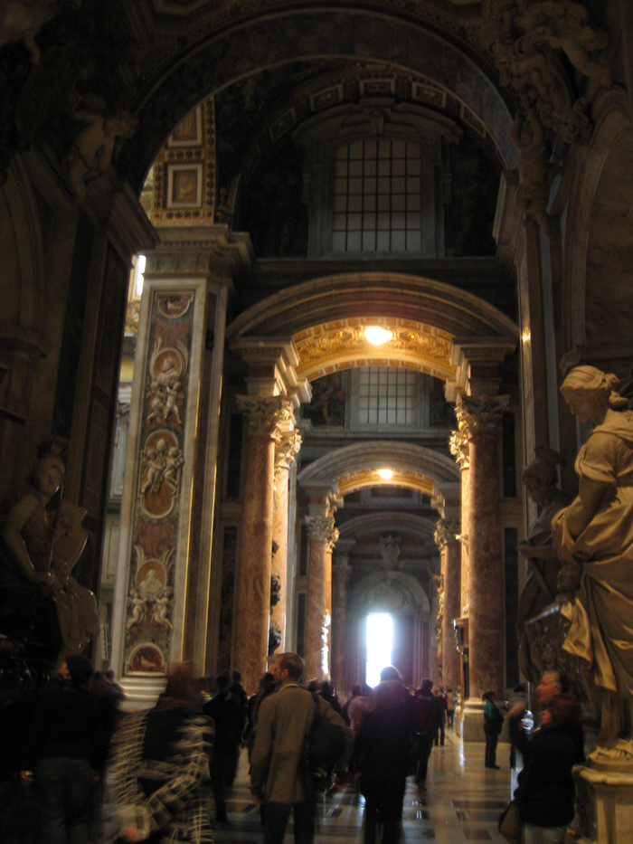 San Pietro, Roma: Side Aisle