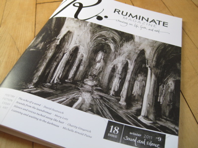 Cover of Ruminate Magazine