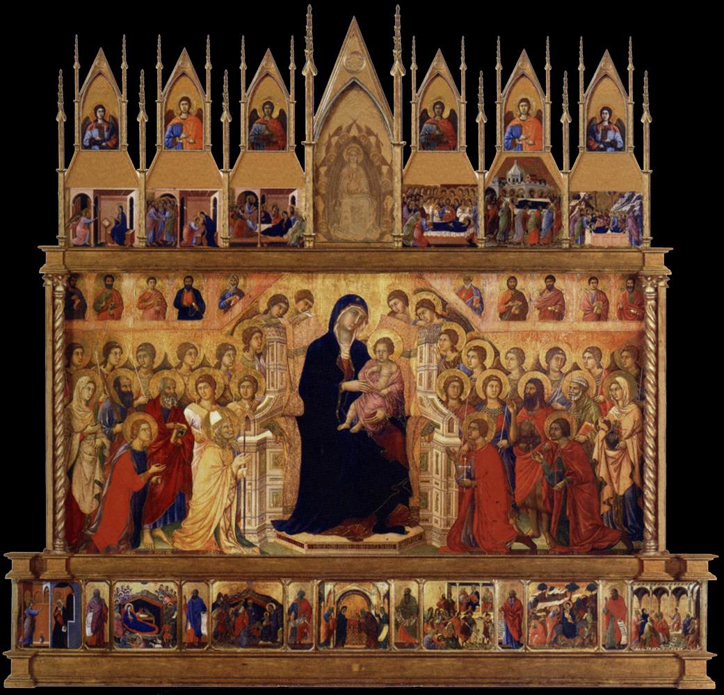 Maesta' by Duccio di Buoninsegna 1311
