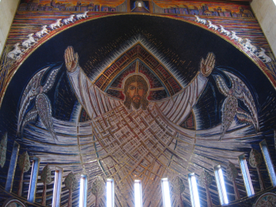 Christ in Majesty mosaic Church of the Transfiguration, Orleans, Massachusetts