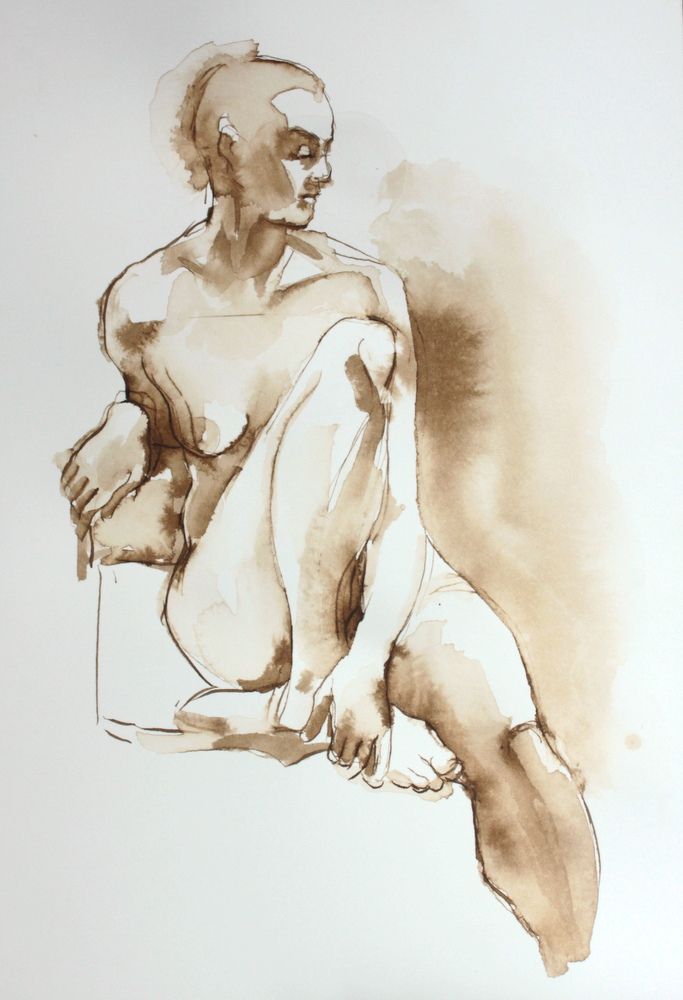figurative, price $250, 10x7, pen and ink