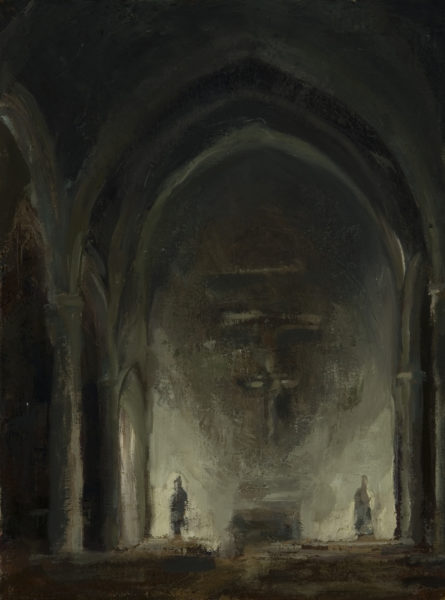 Advent2-ChurchInteriorOilPainting