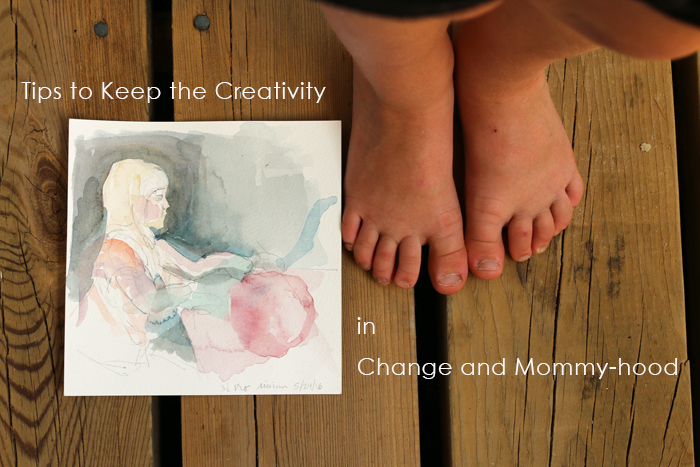 tips for mommy artists and creatives