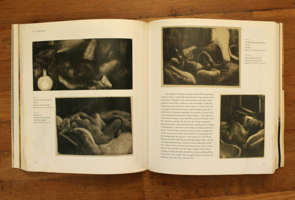 pages from the catalog of the MFA Boston catalog for "Degas and the Nude"